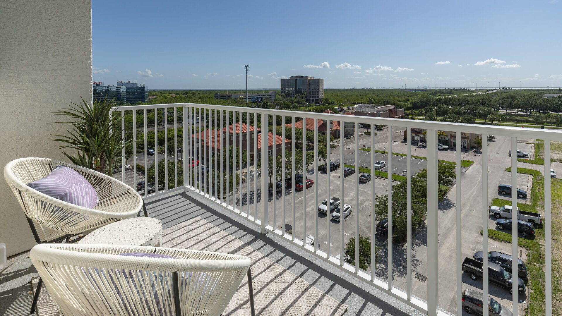 Private balcony